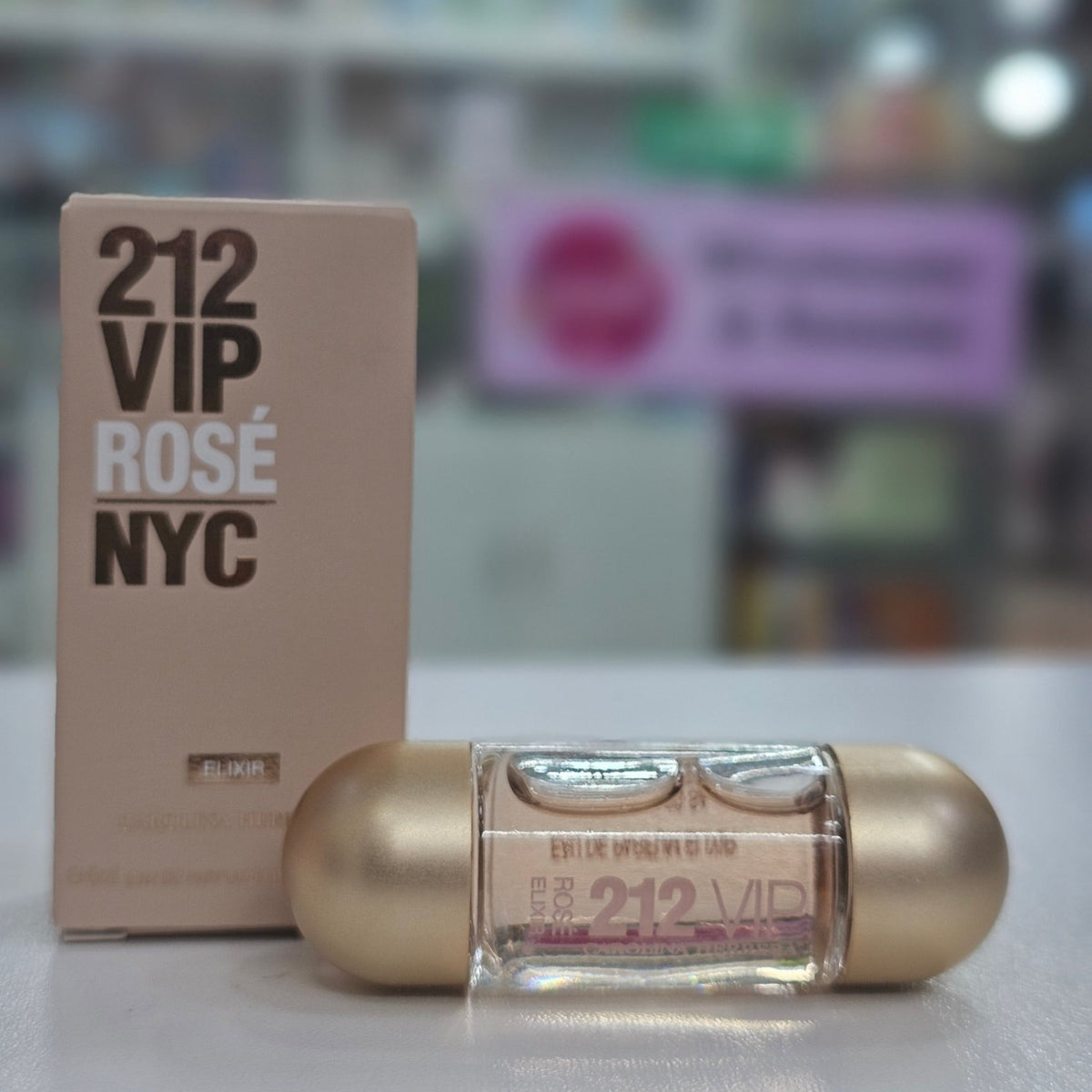 Carolina Herrera 212 Vip Rosé Elixir Eau De Parfum Mini 5ml
