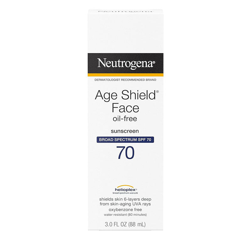 Neutrogena Age Shield Face Oil-Free Broad Spectrum SPF 70 Sunscreen – 88ml