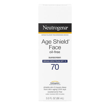 Neutrogena Age Shield Face Oil-Free Broad Spectrum SPF 70 Sunscreen – 88ml