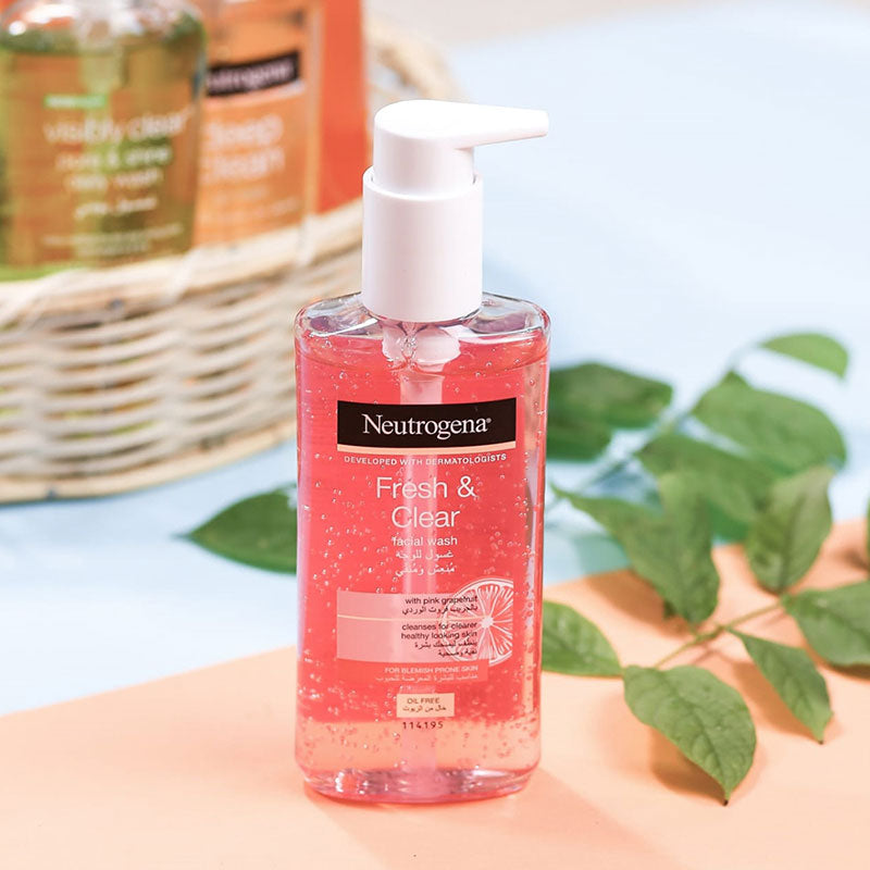 Neutrogena Fresh & Clear Facial Wash – 200ml