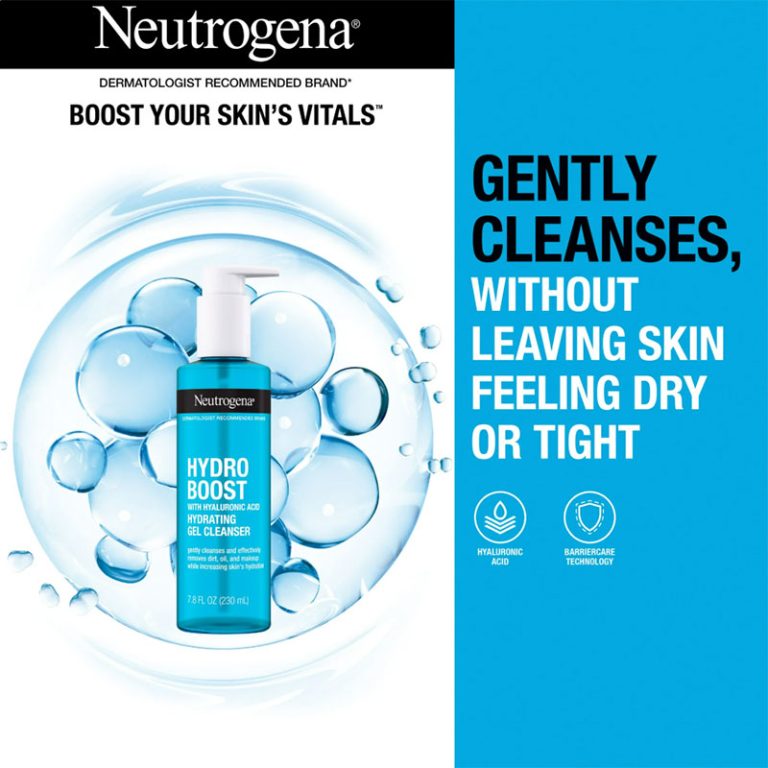 NEUTROGENA Hydro Boost Hydrating Gel Cleanser with Hyaluronic Acid – 230ml