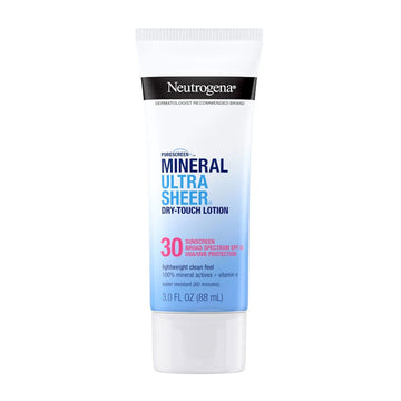 Neutrogena Mineral Ultra Sheer Dry-touch SPF 30 Sunscreen Lotion – 88ml