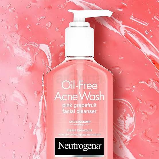 Neutrogena Oil Free Acne Wash Pink Grapefruit Facial Cleanser – 177ml