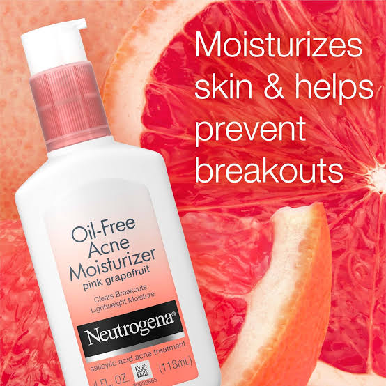 Neutrogena Oil-Free Acne Moisturizer- Pink Grapefruit – 118ml