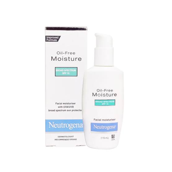 Neutrogena Oil-Free Moisture SPF15 (115gm)