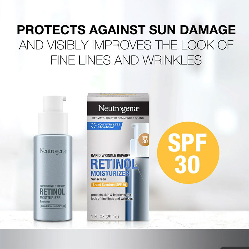 Neutrogena Rapid Wrinkle Repair Broad Spectrum SPF 30 Moisturizer – 29ml