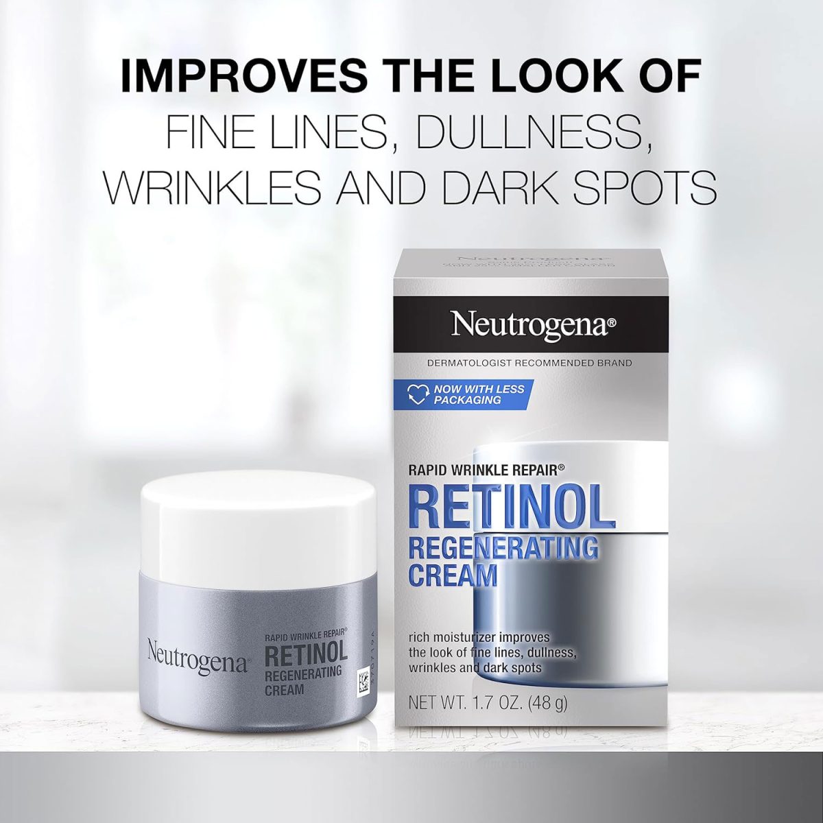 Neutrogena Rapid Wrinkle Repair Retinol Regenerating Cream – 48gm
