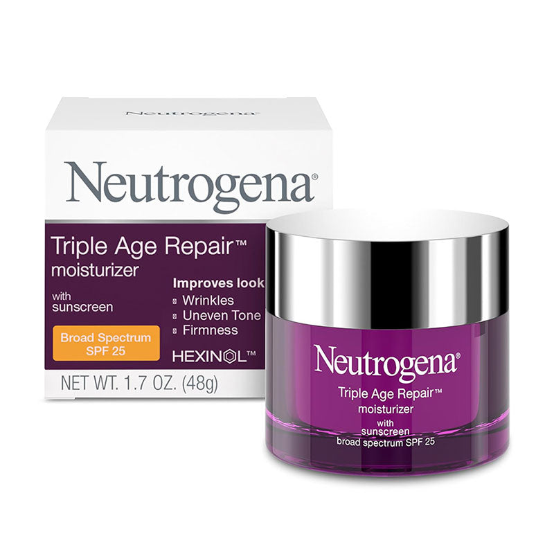 Neutrogena Triple Age Repair Moisturizer Broad Spectrum SPF 25 – 48gm