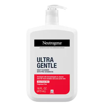 Neutrogena Ultra Gentle Daily Cleanser with Pro-Vitamin B5 for Acne Prone Skin – 473ml