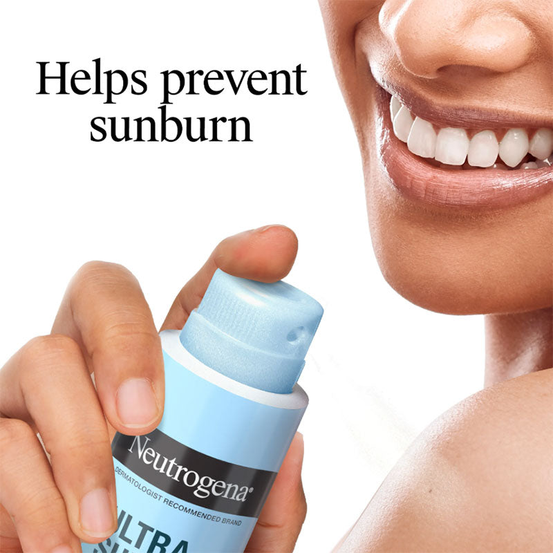 Neutrogena Ultra Sheer Body Mist Sunscreen Spray Broad Spectrum SPF 30 – 141g