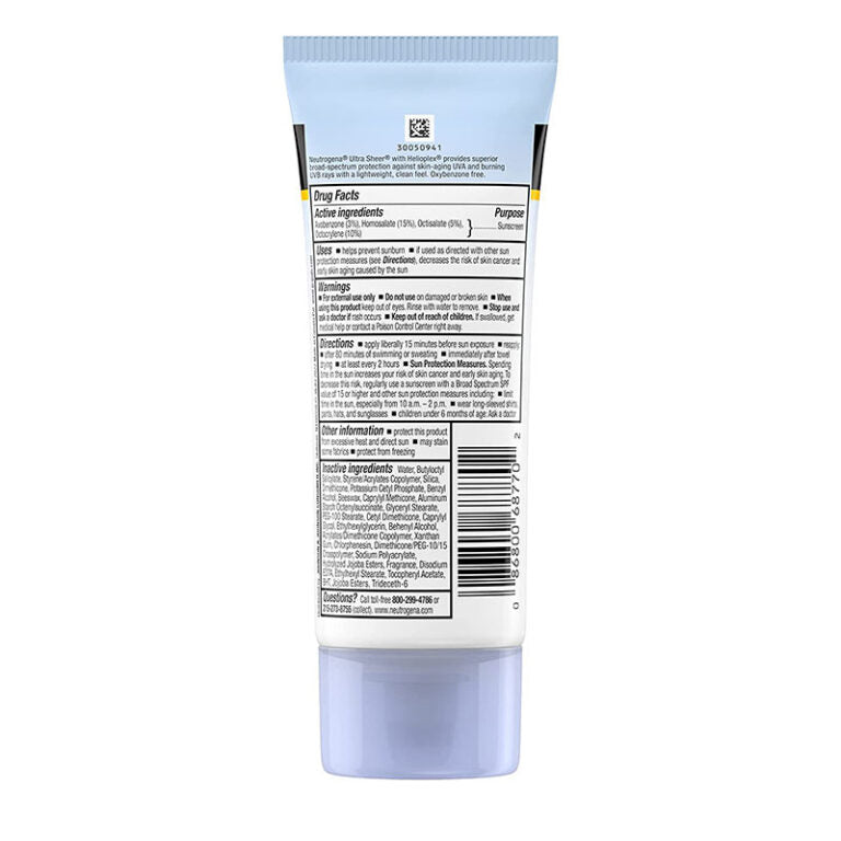 Neutrogena Ultra Sheer Dry-Touch Broad Spectrum SPF 70 Sunscreen (88ml)