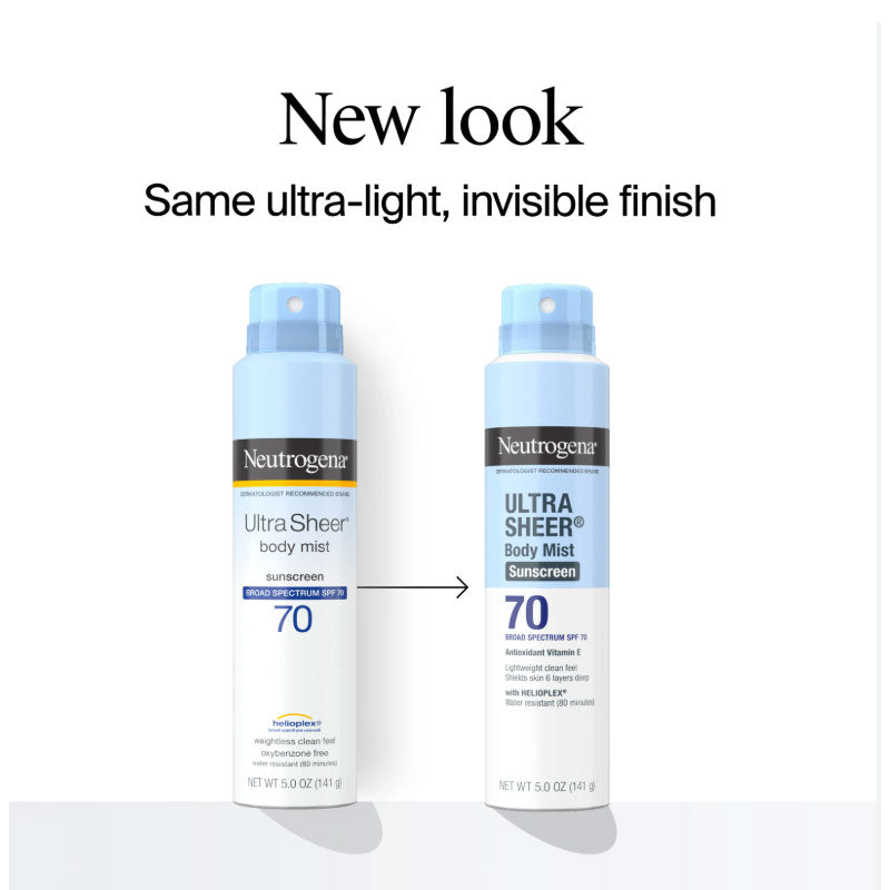 Neutrogena Ultra Sheer Lightweight Sunscreen Spray SPF 70 (141gm)