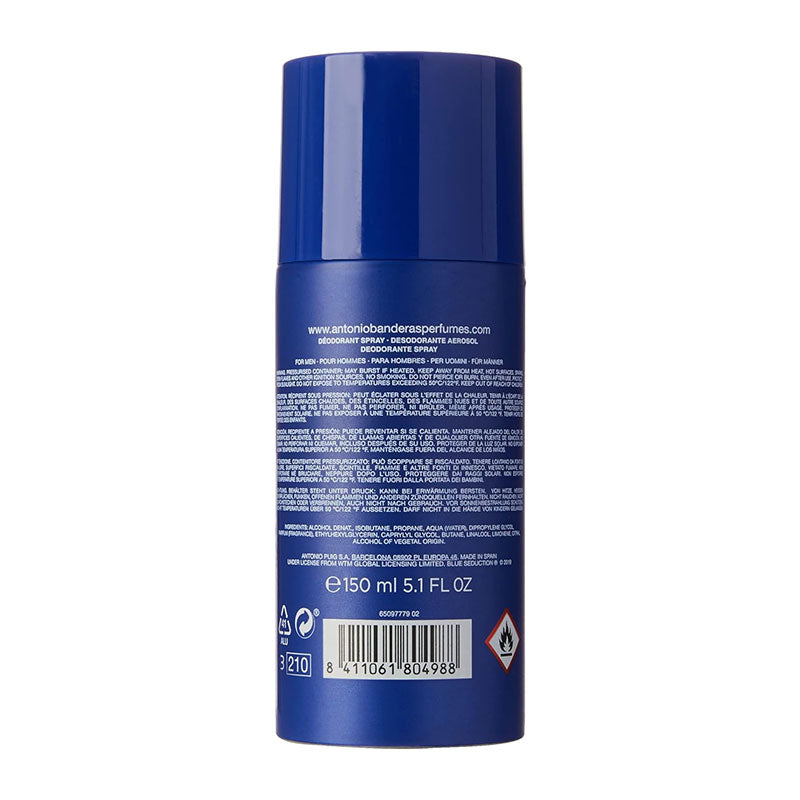 Antonio Banderas Blue Seduction Deodorant Body Spray – 150ml