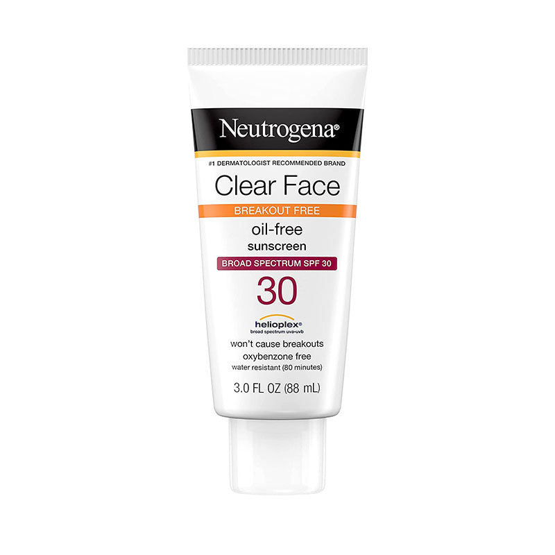 Neutrogena Clear Face Oil-Free Broad Spectrum SPF30 Sunscreen (88ml)