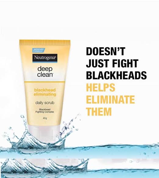 Neutrogena Deep Clean Scrub Blackhead Eliminating Daily Scrub – 100gm