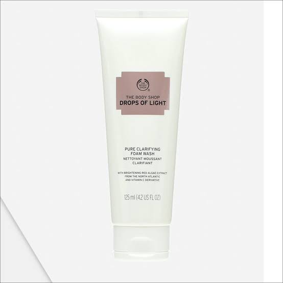 The Body Shop Drops Of Light Pure Clarifying Foam Wash – 125ml