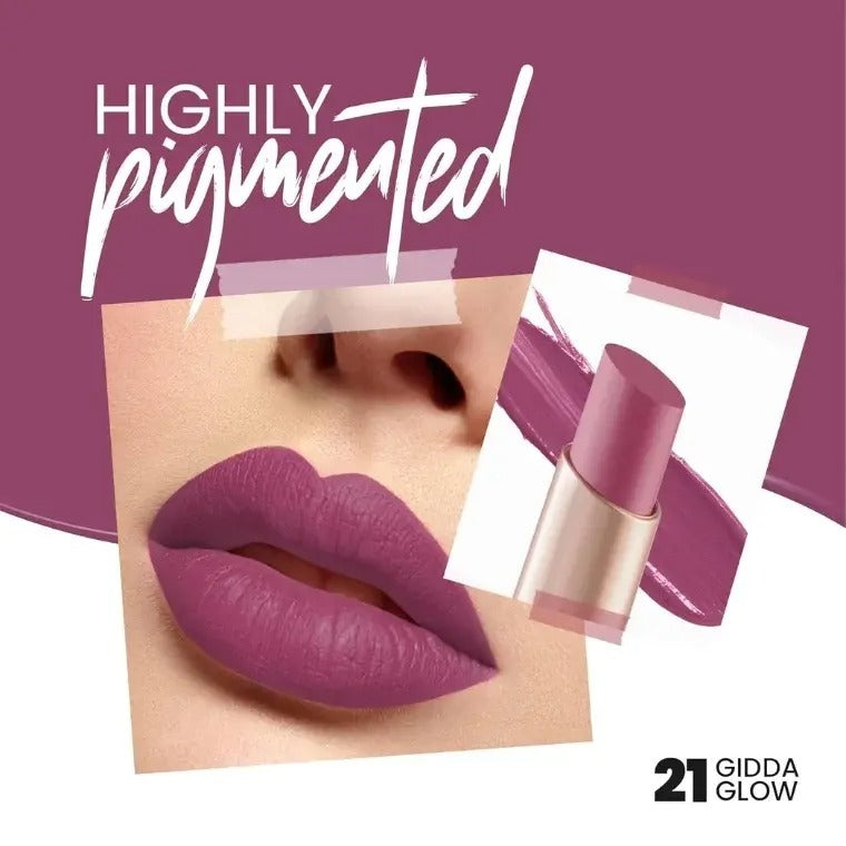 MARS Creamy Matte Lipstick #21 Giddha Glow (3.2gm)