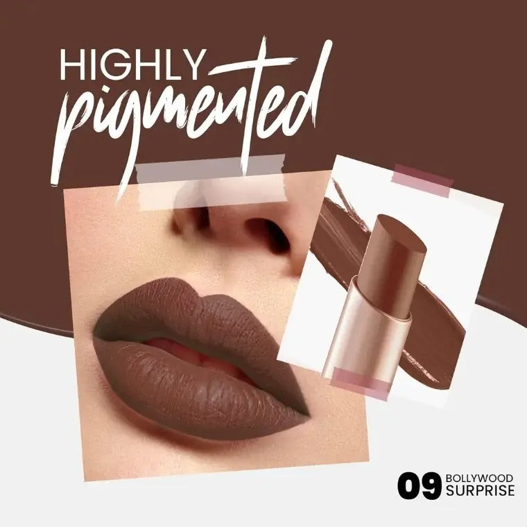 MARS Creamy Matte Lipstick #09 Bollywood Surprise (3.2gm)