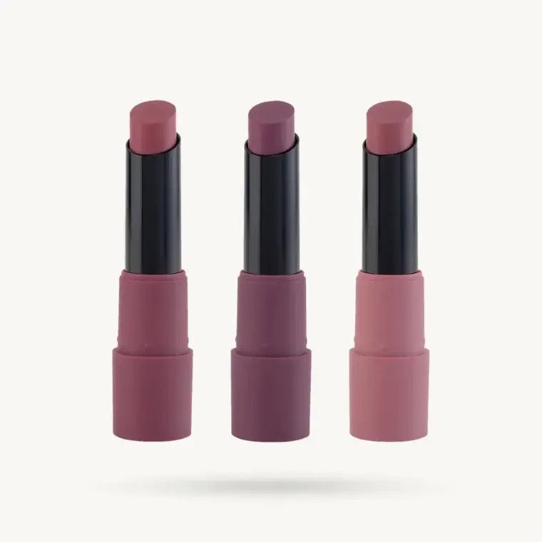 Mars Cosmetics Matte Box Set of 3 Lipsticks #03 Plum (20gm)