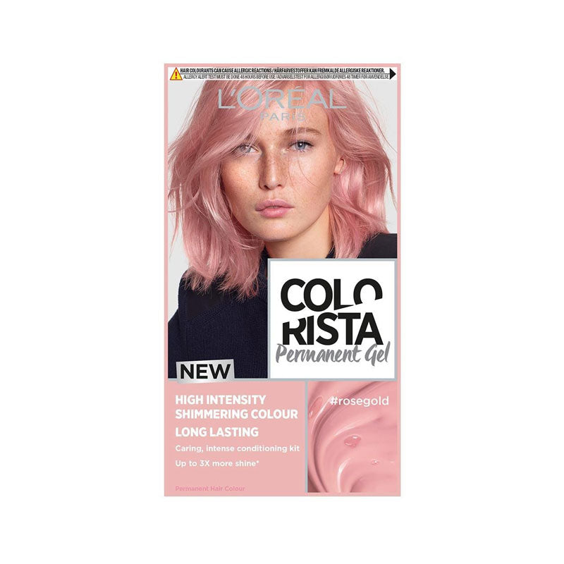 L'Oréal Colorista Permanent Gel Hair Dye - Rose Gold