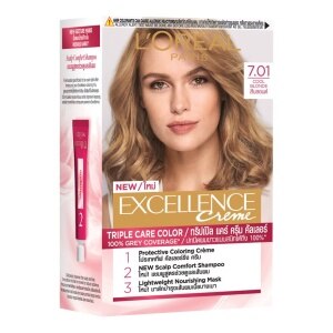 L'OREAL Excellence Crème Permanent Hair Color 7.01 Cool Blonde