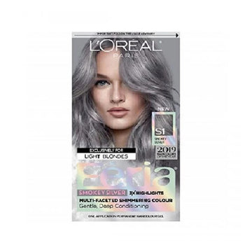 L'Oreal Paris Féria Multi - Faceted Shimmering Permanent Hair Color - Smokey Sil