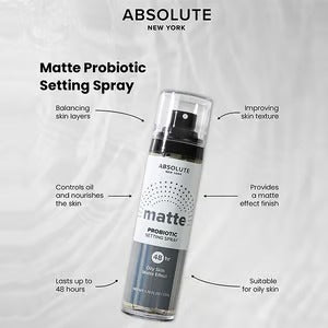 Absolute New York Matte Probiotic Setting Spray 50ml - MFXS02 Matte