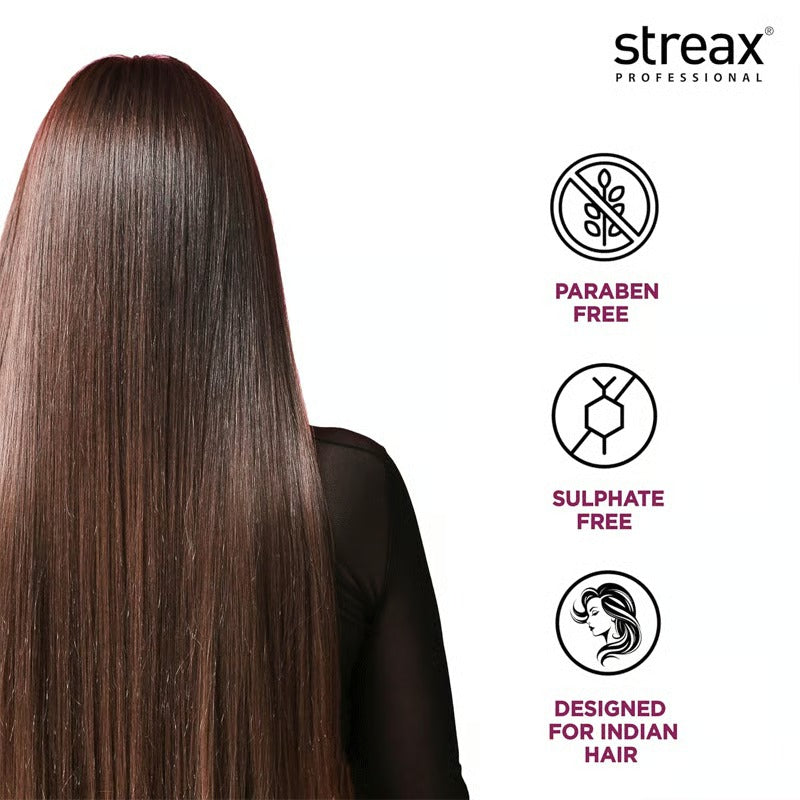 Streax Canvo Line Shampoo For Keratin Treated & Straightened hair 1.5L