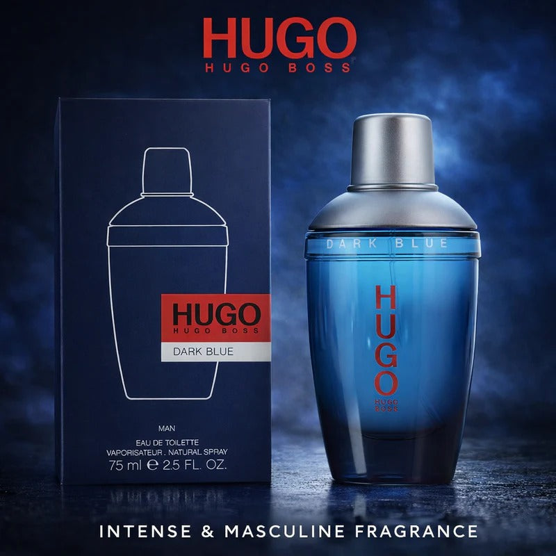 Hugo Boss Dark Blue Travel Exclusive Eau De Toilette 75ml