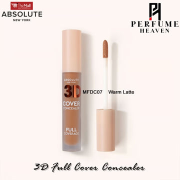 Absolute New York 3D Full Cover Concealer 5.5ml - MFDC07 Warm Latte