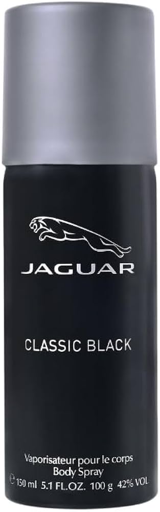 JAGUAR CLASSIC BLACK BODY SPRAY 200ML