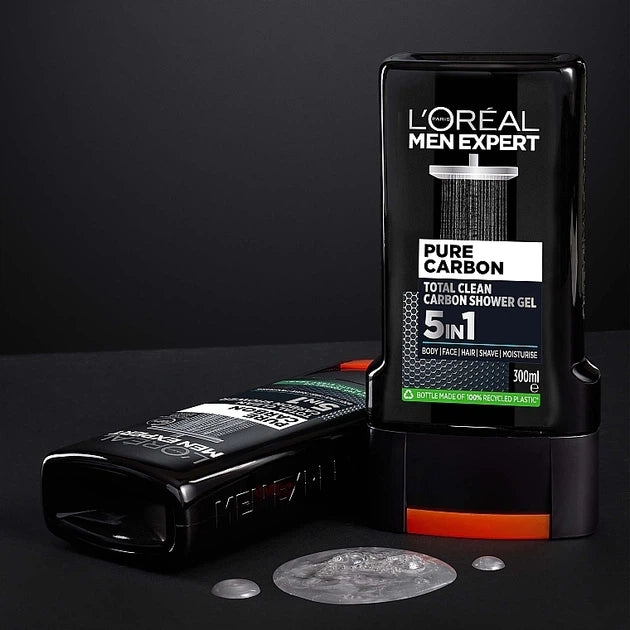 L'Oréal Men Expert Pure Carbon 5-in-1 Shower Gel 300ml