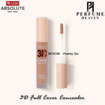 Absolute New York 3D Full Cover Concealer 5.5ml - MFDC06 Peachy Tan