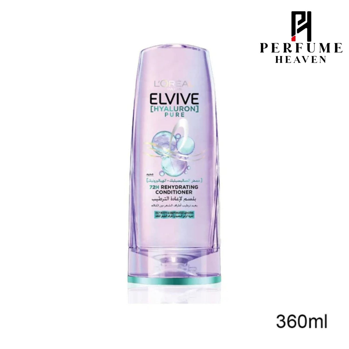 L'Oreal Paris Hydra Pure 72h Rehydrating Conditioner 360ml