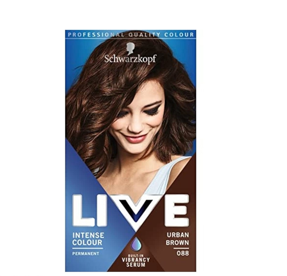 Schwarzkopf Live 088 Urban Brown Permanent Hair Color
