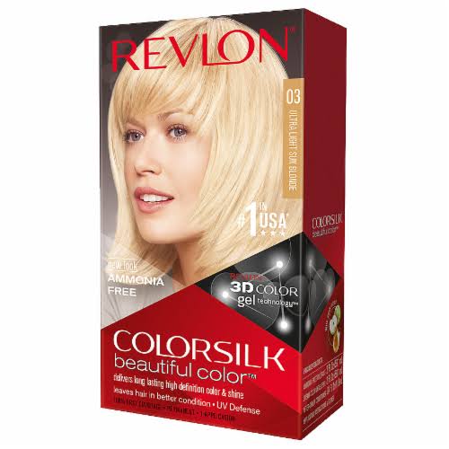 Revlon Colorsilk Beautiful 3D Hair Color - 03 Ultra Light Sun Blonde