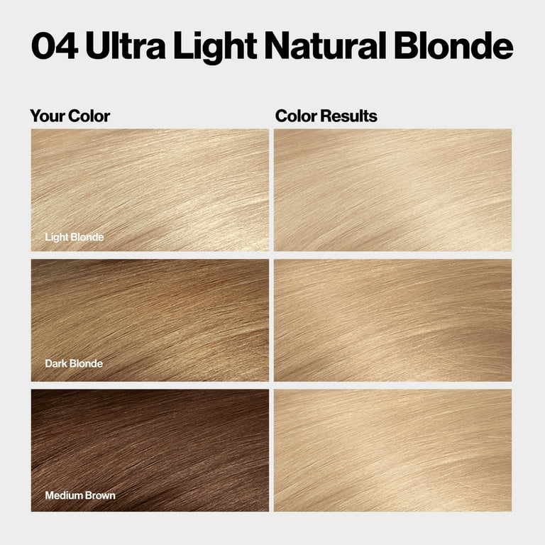 Revlon Color Silk Hair Color Ultra Light Natural Blonde 04