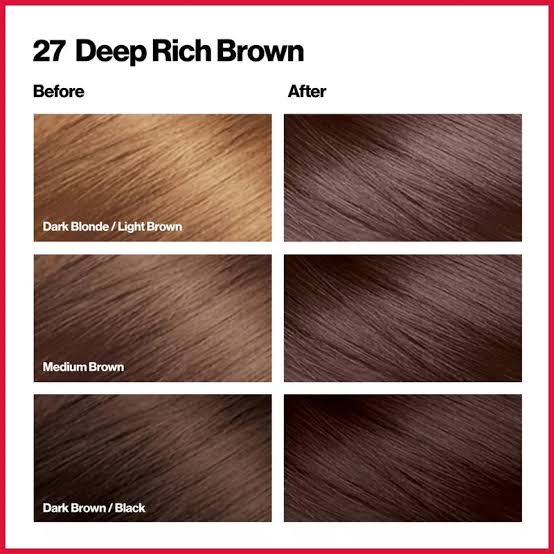 Revlon Colorsilk Beautiful 3D Hair Color - 27 Deep Rich Brown