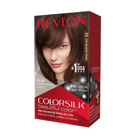 Revlon Colorsilk Hair Color Dark Mahogany Brown 32