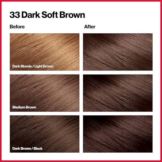 Revlon ColorSilk Beautiful Color - 33 Dark Soft Brown