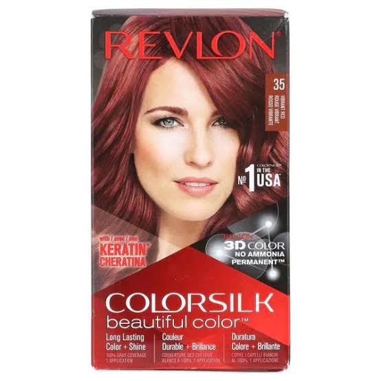 Revlon Colorsilk Beautiful Hair Color - 35 Vibrant Red