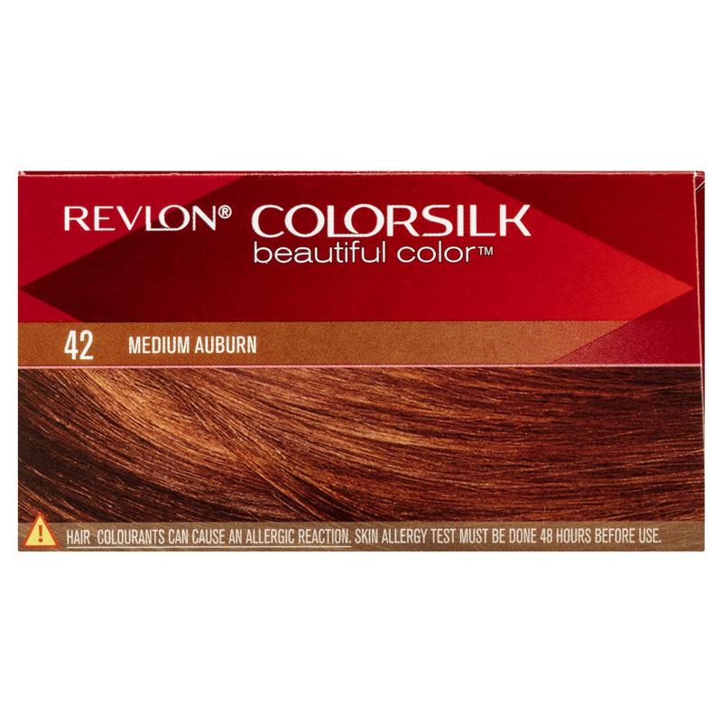 Revlon ColorSilk Beautiful 3D Hair Color - 42 Medium Auburn