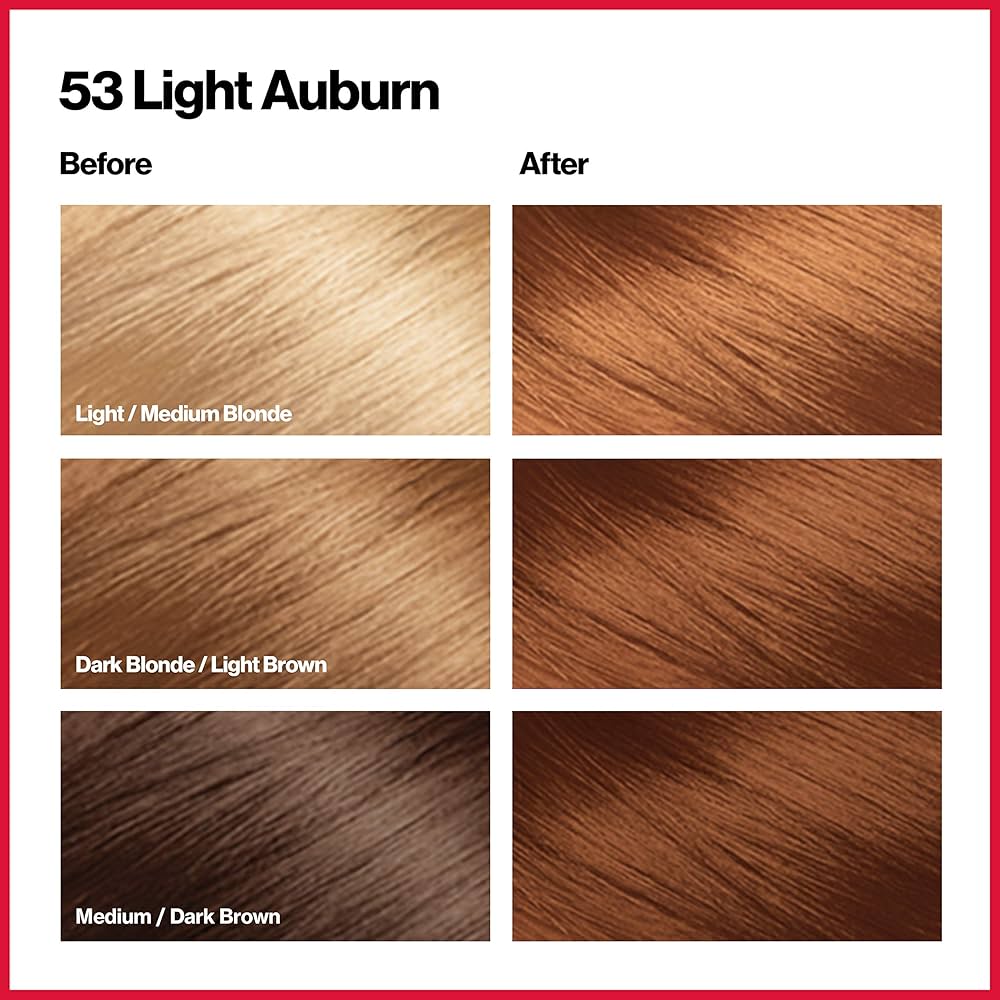 Revlon Colorsilk Beautiful Hair Color - 53 Light Auburn