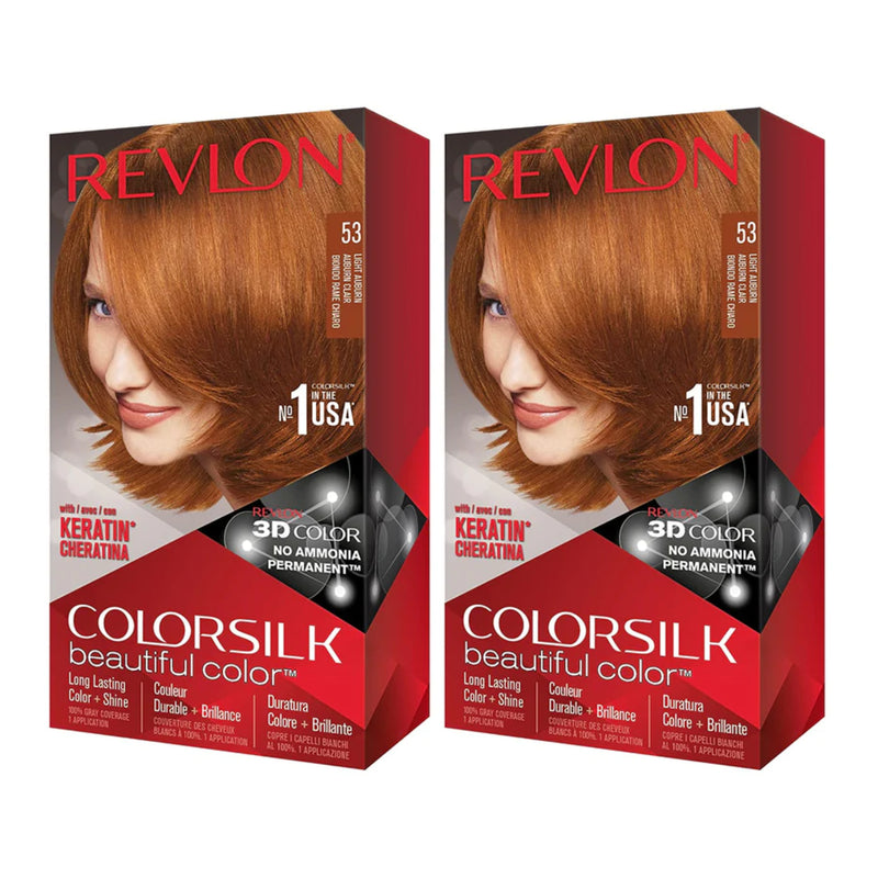 Revlon Colorsilk Beautiful Hair Color - 53 Light Auburn