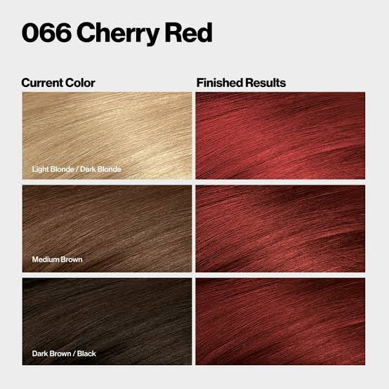Revlon Colorsilk Hair Color 66 Cherry Red