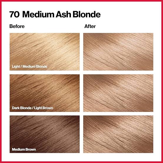 Revlon Colorsilk Beautiful Hair Color - 70 Medium Ash Blonde