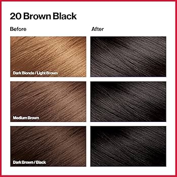 Revlon Colorsilk Beautiful Hair Color - 20 Brown Black