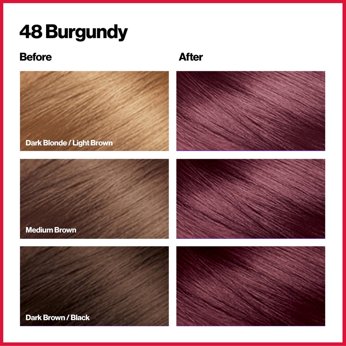Revlon Colorsilk Beautiful Hair Color - 48 Burgundy