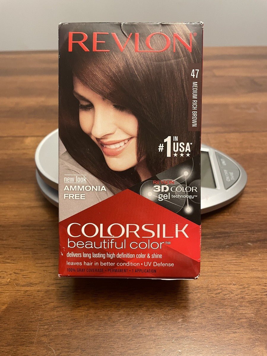 Revlon Colorsilk Beautiful Hair Color 47 Medium Rich Brown