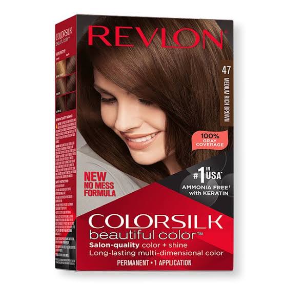 Revlon Colorsilk Beautiful Hair Color 47 Medium Rich Brown